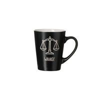 HENKELBECHER WAAGE Cosmic schwarz 350 ml - Schwarz, Keramik (0.35L) - Ritzenhoff Breker