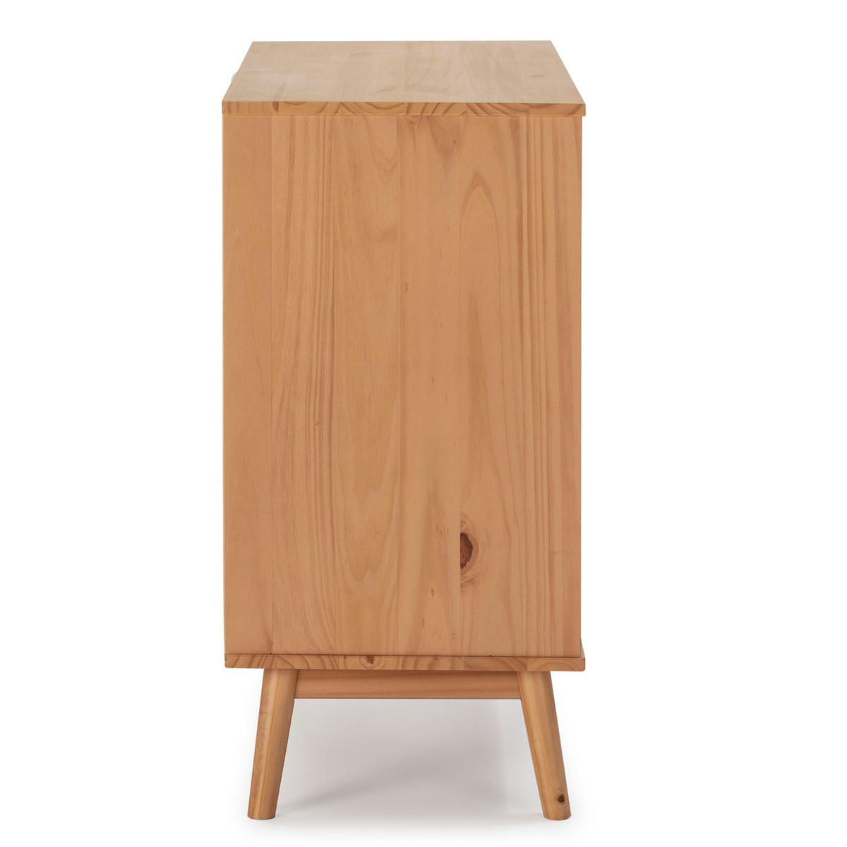KOMMODE 80/82/40 Bruce - Wildeiche, Holz (80/82/40cm)