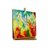 ÖLGEMÄLDE 60/60 cm - Multicolor, Holz/Textil (60/60cm) - KUNSTLOFT