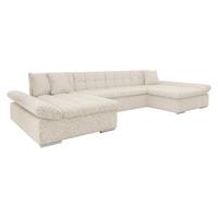 WOHNLANDSCHAFTEN Alia - Sandfarben, Holz/Textil (360/75/160cm) - MIRJAN24