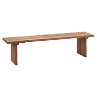 SITZBANK Diella 220x45x44 aus Massivholz Wildeiche geölt - Wildeiche, Holz (220/44/45cm) - 58aufmkessel