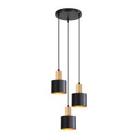 LED PENDELLEUCHTE COLEMAN Ⅲ 22/22/174 cm - Schwarz, Metall (22/22/174cm) - Nettlife