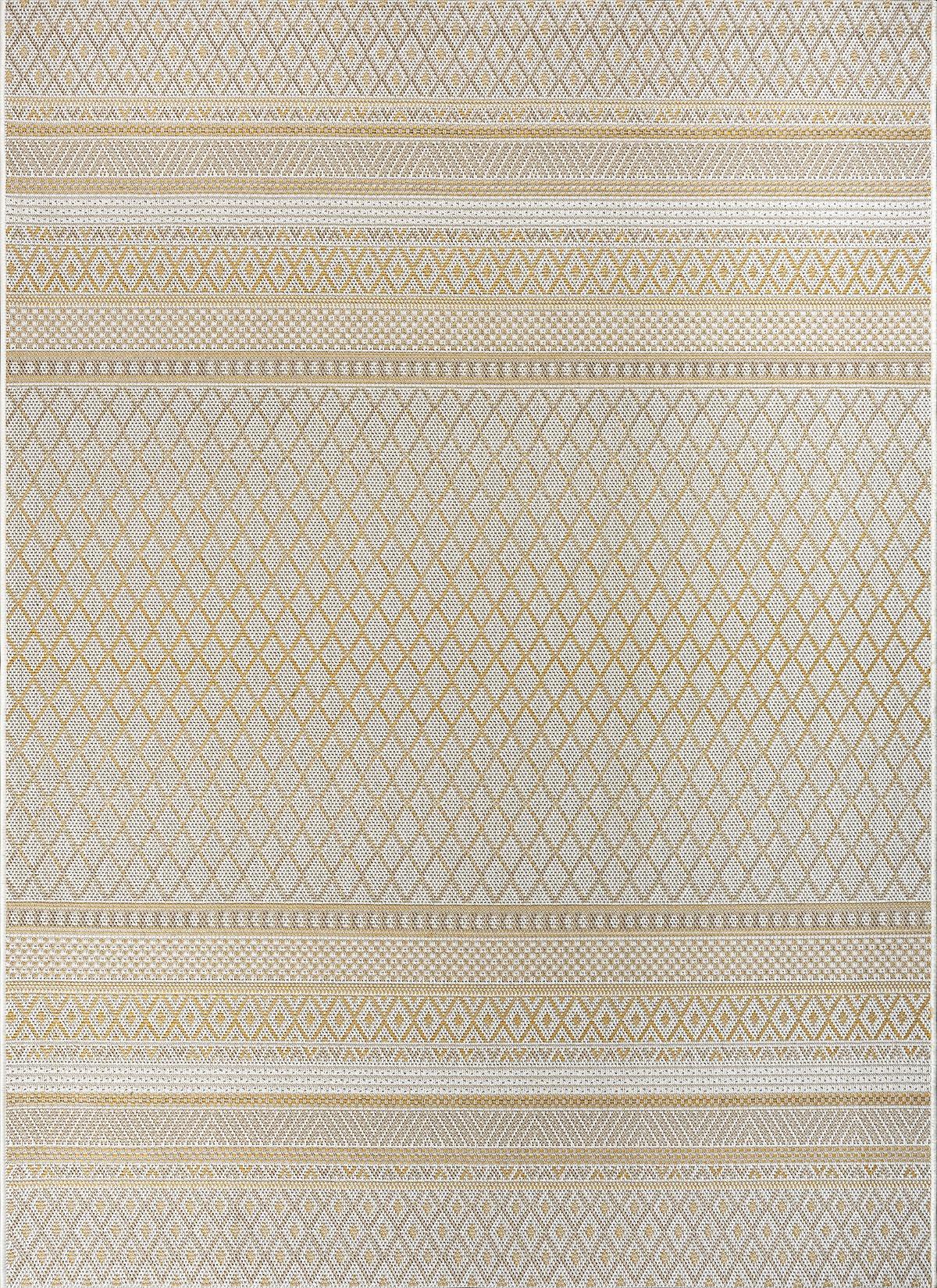 FLACHWEBTEPPICH Berber ESERA Polypropylen Beige 200 x 280 cm - Beige, Textil (200/280cm) - KADIMA DESIGN