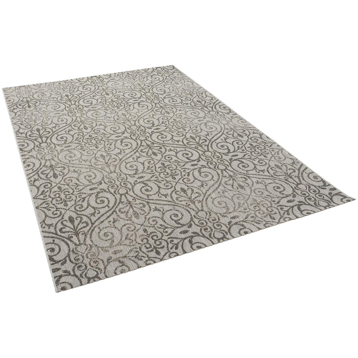 MODERN FLACHGEWEBE RUGGY BAROCK VINTAGE - Grau, Textil (140/200cm) - Pergamon