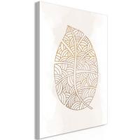 KUNSTDRUCK Weiß 40/60 cm - Beige/Weiß, Textil (40/60cm) - KUNSTLOFT