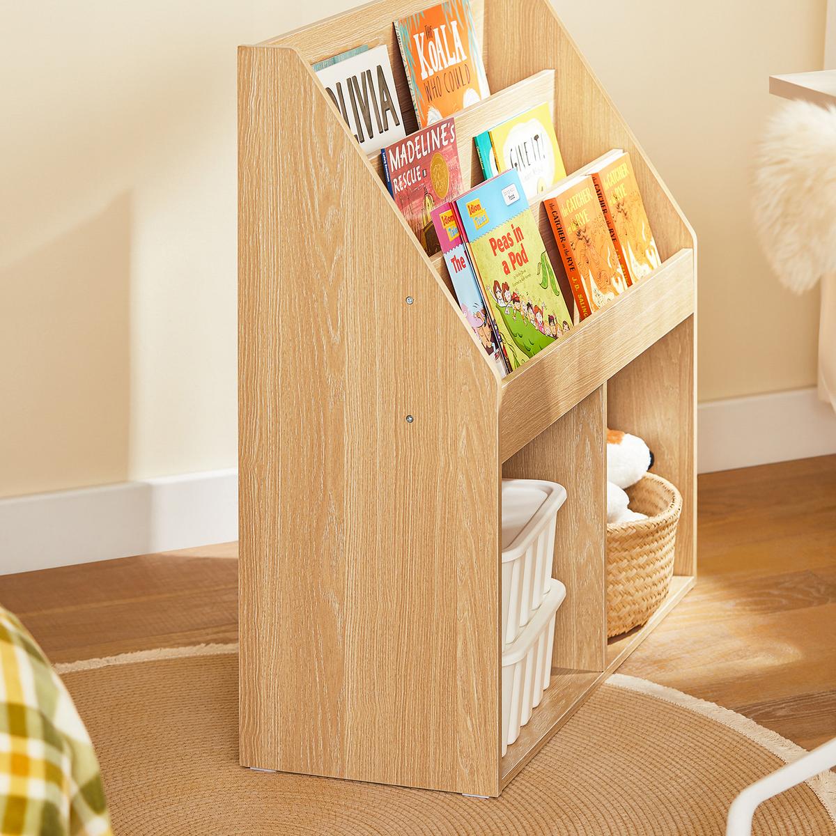 KINDERREGAL Natur - Naturfarben, Holzwerkstoff (73/80/30cm) - SoBuy