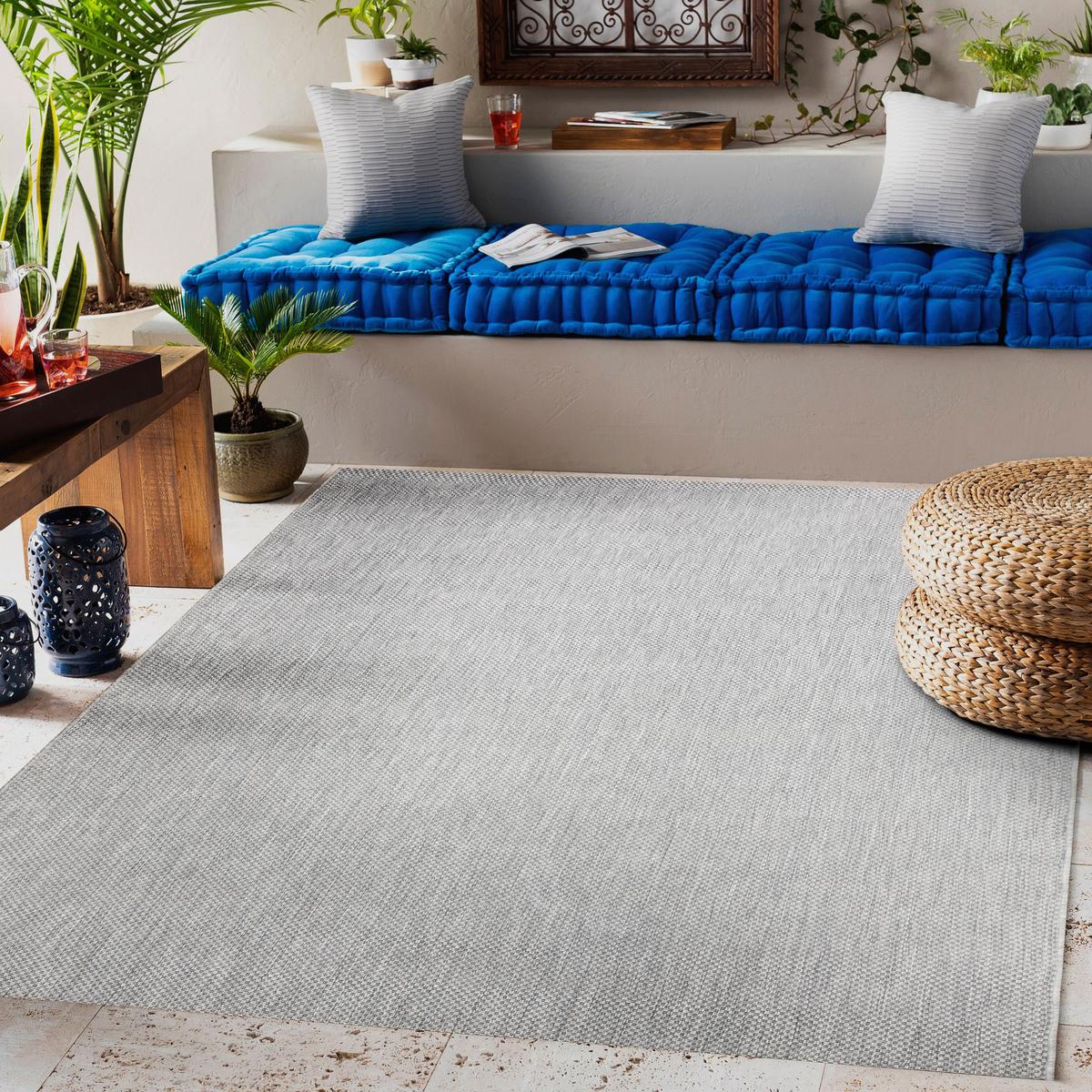 TEPPICH Flat 80/150 cm - Grau, Textil (80/150cm) - rugsX