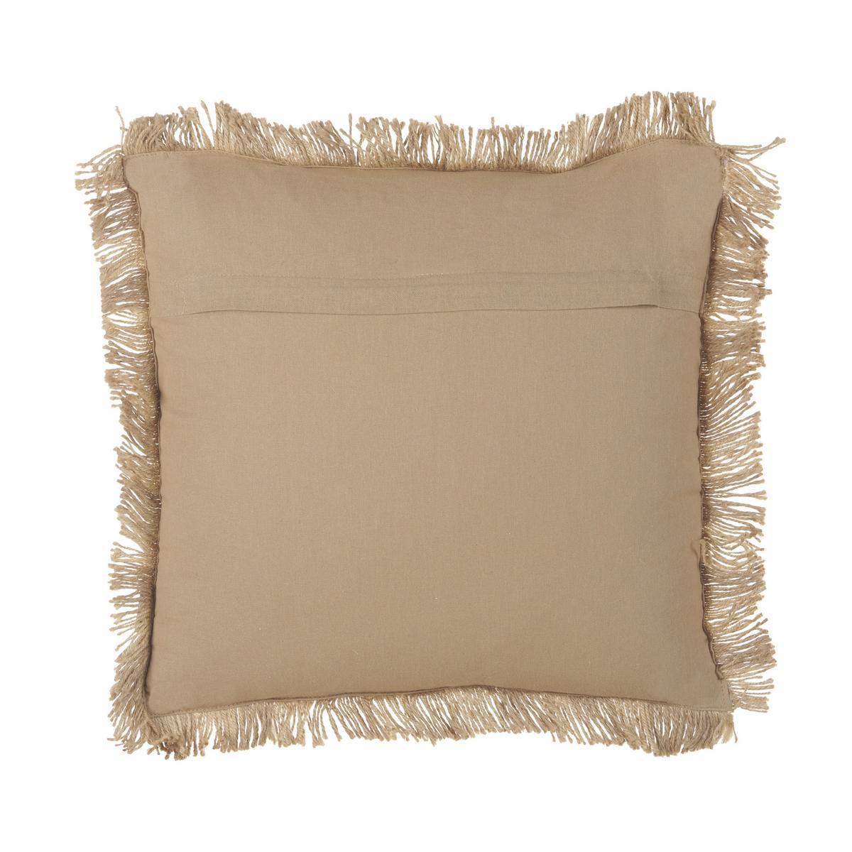 DEKOKISSEN 2er-Set Beige 45/45 cm Cirsium - Beige, Naturmaterialien (45/45cm) - Beliani