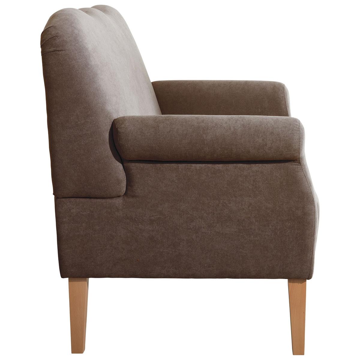 DININGSOFA Karin Flachgewebe schoko - Mokka, Kunststoff (84/103/147cm) - 58aufmkessel