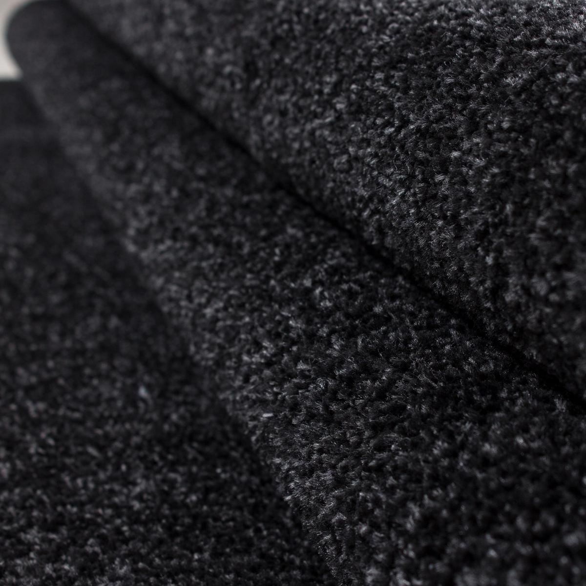 TEPPICH Kurzflor MAIN in Anthrazit, einfarbig, 200 x 290 cm - Anthrazit, Textil (290/200cm) - KADIMA DESIGN