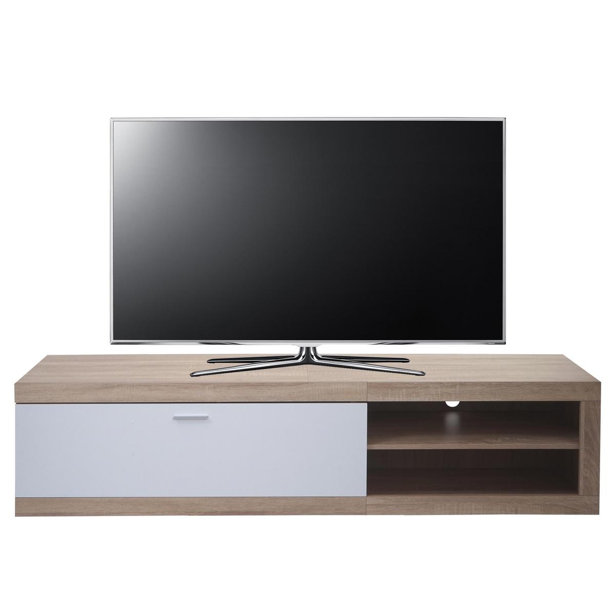 TV-RACK Eiche Dekor - Eichefarben, Holz (180/43/41cm) - MCW