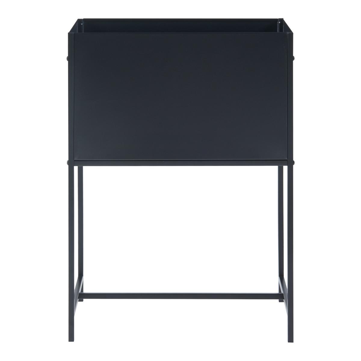 PFLANZENSTÄNDER Porsgrunn - Schwarz, Metall (50/70/30cm) - [en.casa]