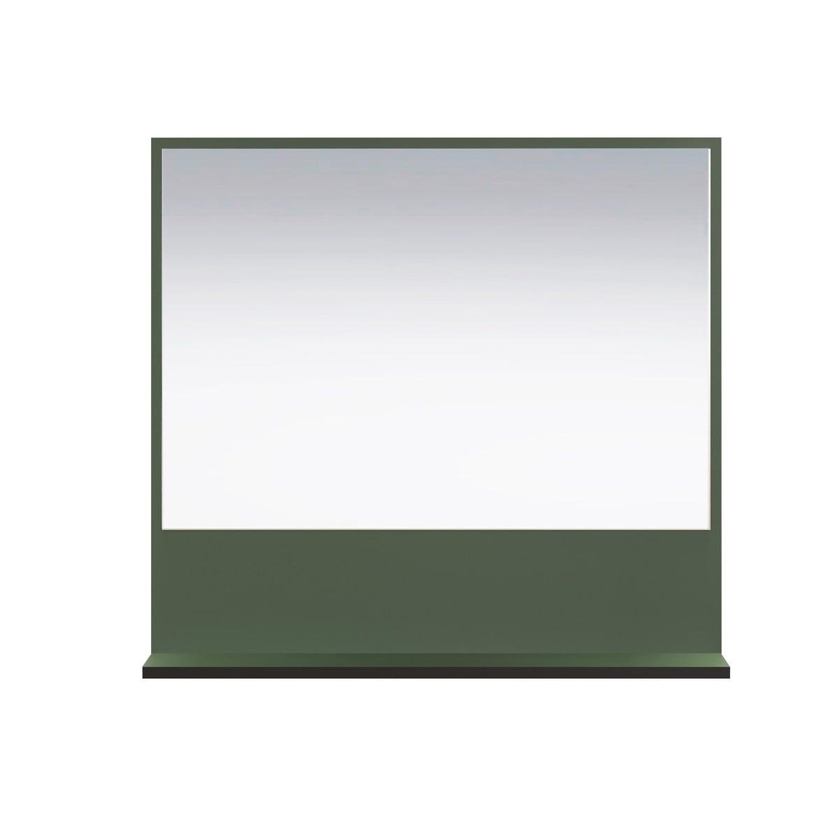 WANDSPIEGEL PureBliss Grün - Grün, Holzwerkstoff (80/74/14cm) - Trendteam