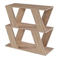 BEISTELLTISCH Nome - Eichefarben, Holzwerkstoff (60/22/57cm) - [en.casa]
