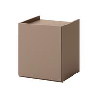 NACHTTISCH Sigma 1D SG15 - Trüffeleichefarben, Holzwerkstoff (42/49/41cm) - MIRJAN24