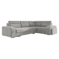 ECKSOFA Alvares, Seite: Rechts - Hellgrau, Holz/Kunststoff (305/205cm) - MIRJAN24