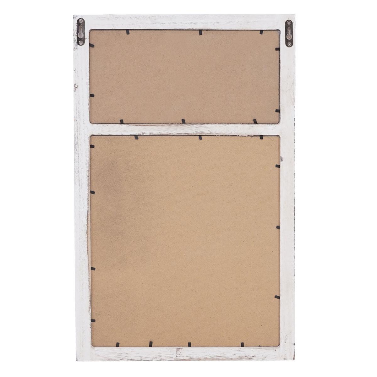 WANDGARDEROBE MIT KREIDETAFEL Weiß - Weiß, Holz (34/55/7cm) - MCW