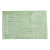 BADEMATTE Imperial 50/80 cm, Baumwolle - Salbeigrün, Textil (50/80cm) - Homescapes