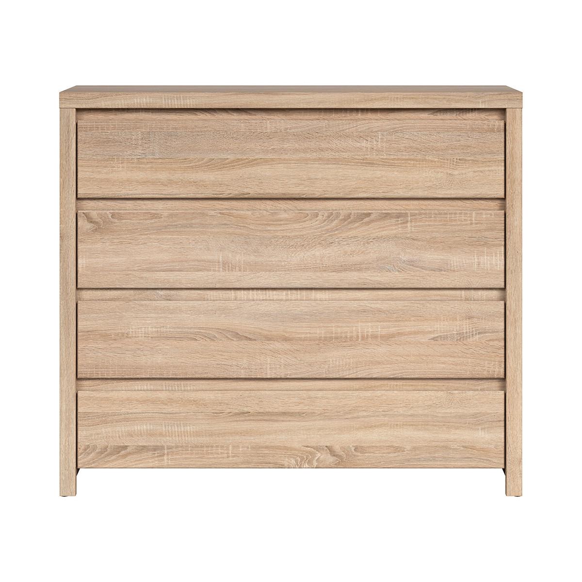 KOMMODE Soren Holz - Braun, Holzwerkstoff (92/105/40.5cm) - Petits-meubles