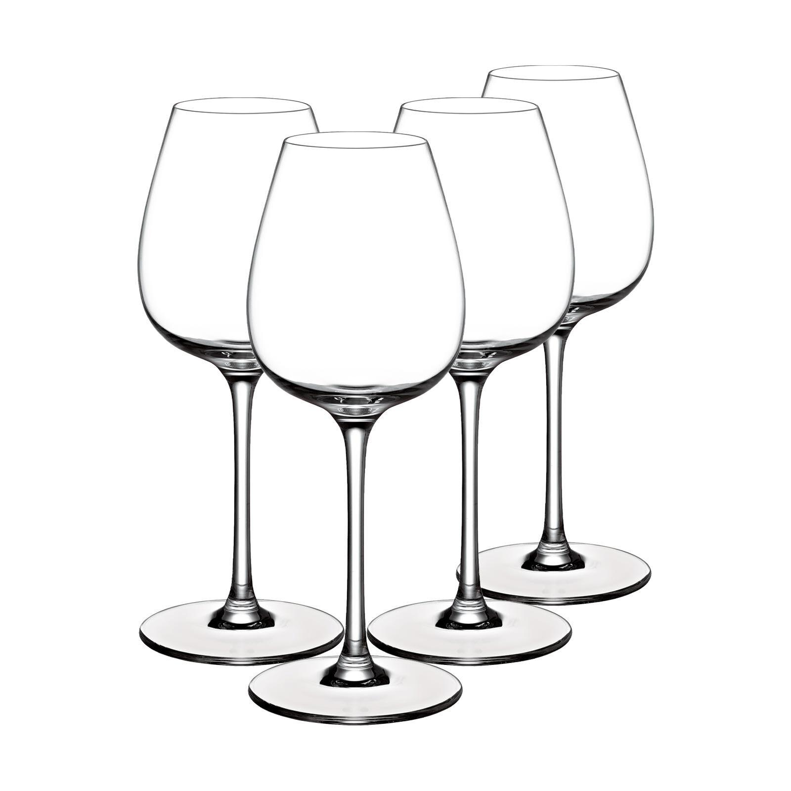 WEISSWEINGLÄSER Purismo Wine transparent 120 ml 4er Set - Transparent, Glas (0.12L) - Villeroy & Boch