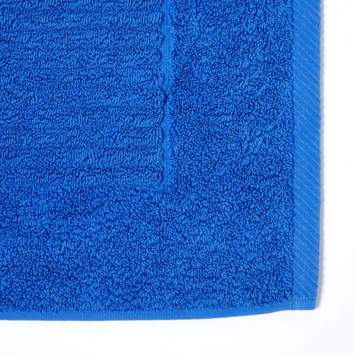 BADEMATTE Imperial 50/80 cm, Baumwolle - Dunkelblau, Textil (50/80cm) - Homescapes