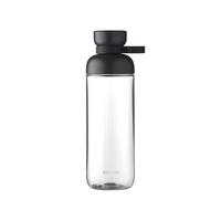 TRINKFLASCHE Vita Nordic Black 700 ml - Schwarz, Glas/Kunststoff (0.7L) - Mepal