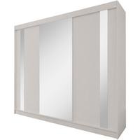 SCHWEBETÜRENSCHRANK Gaja 240/216/61 kaschmir mit Spiegel und Schubladeneinsätze - Kaschmir, Holzwerkstoff (240/216/61cm) - Beautysofa