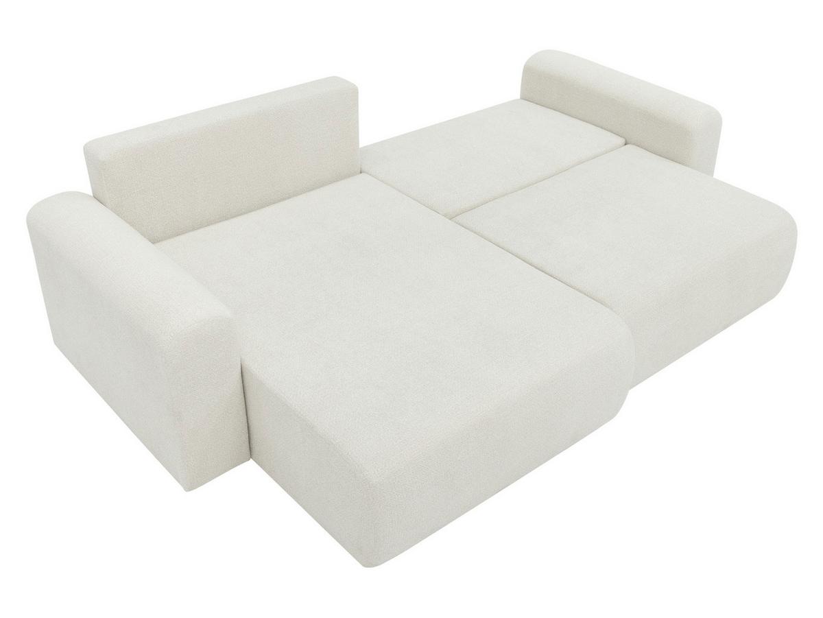 ECKSOFA Floryn L - Beige/Schwarz, Holz/Kunststoff (245/145cm) - MIRJAN24