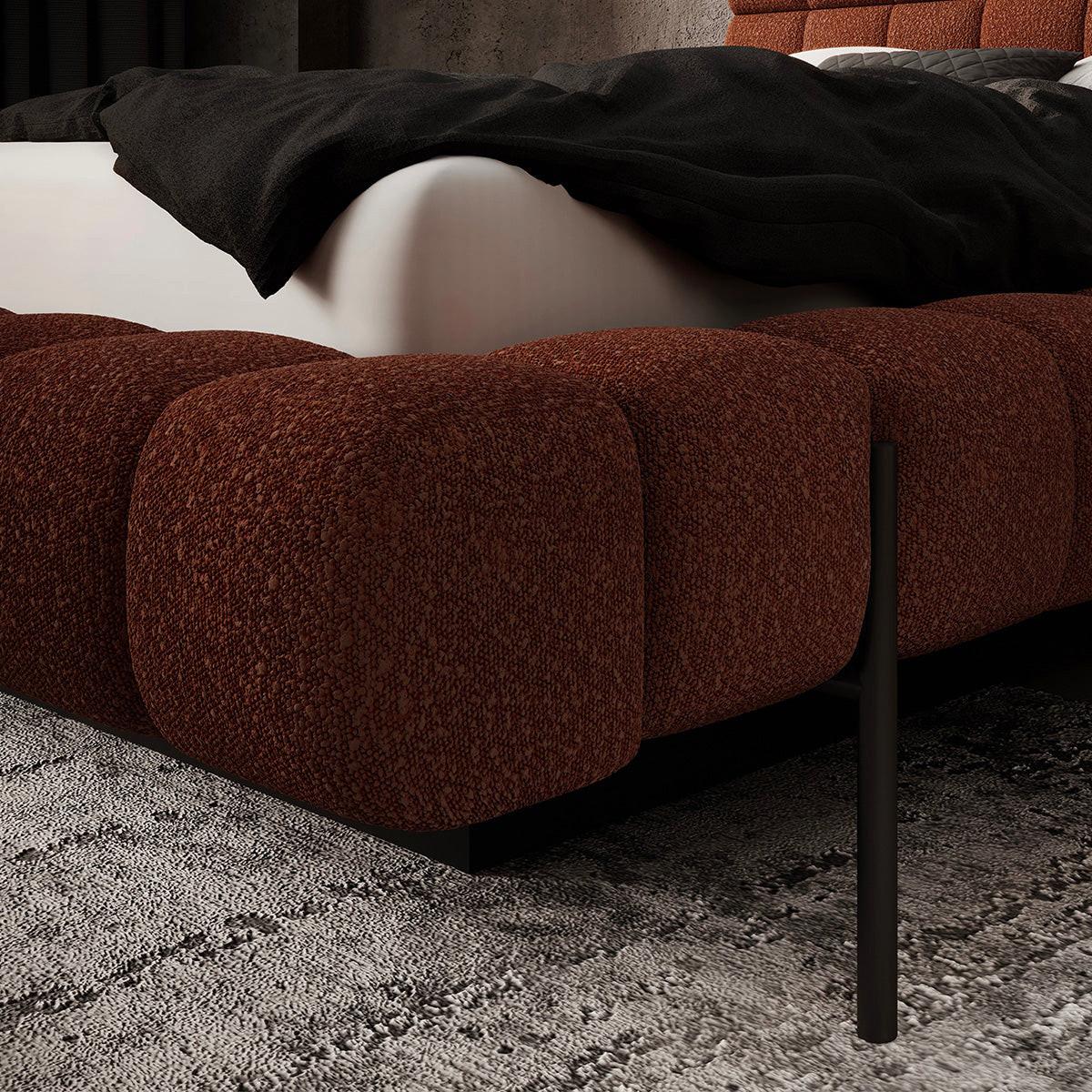 BOXBETT 160/200 Ezio Ziegel - Terracotta, Holz (160/200cm) - Petits-meubles