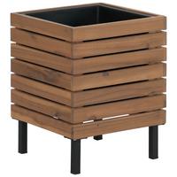 PFLANZKASTEN Hellbraun - Hellbraun, Holz (33/43/33cm) - MCW