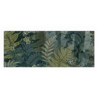 GLASPLATTE für Kamin 125x50 cm - Grün, Glas (125/50/0.4cm) - TULUP