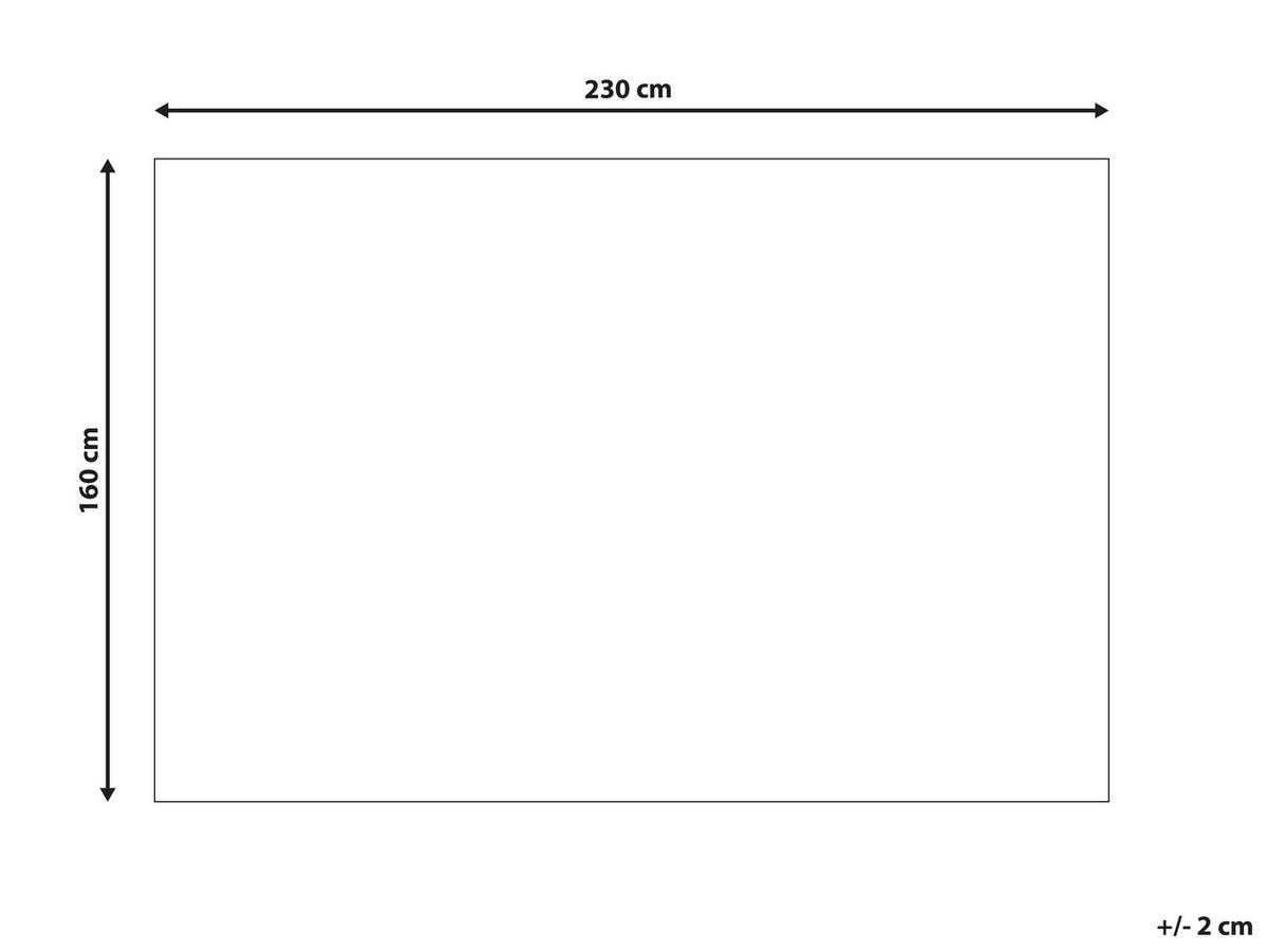 TEPPICH geflochten Ariba 300/200 cm - Grau, Naturmaterialien (200/300cm) - Beliani
