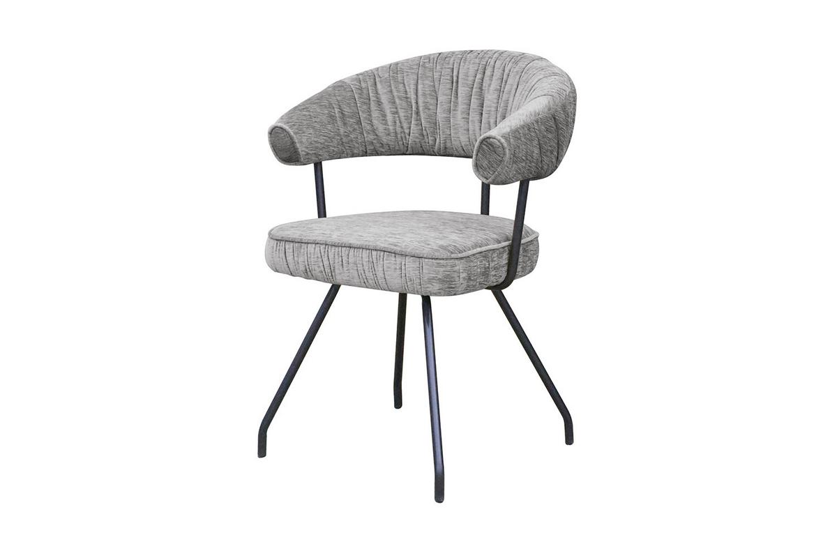 ESSZIMMERSTUHL RUNA Braun Webstoff (1er-Set) - Hellbraun/Braun, Kunststoff/Textil (60/82/59cm) - KAWOLA