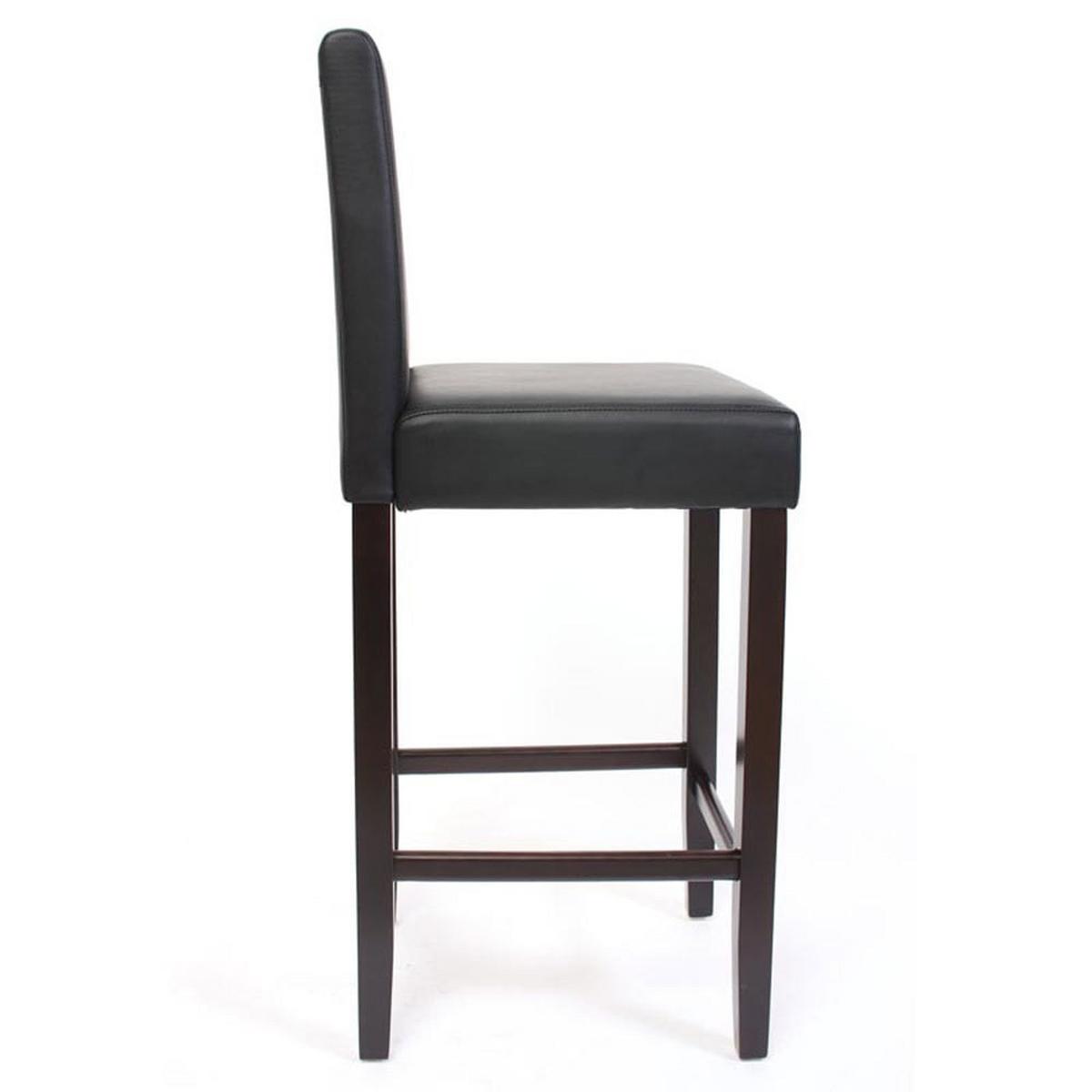 BARHOCKER Schwarz 2er-Set - Schwarz, Textil (41/109/50cm) - MCW