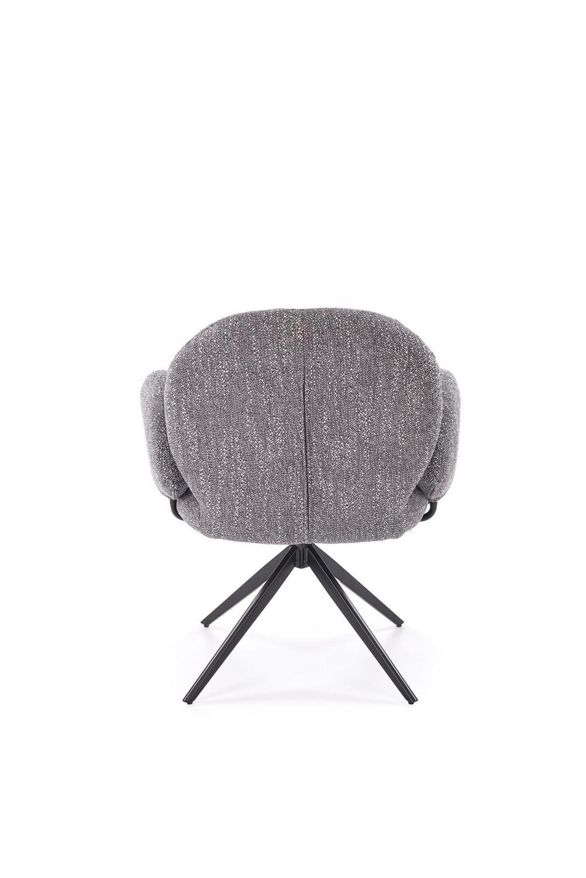 SESSEL BERRY 360° gepolstert Grau - Grau, Textil (65/83/64cm) - Lookway