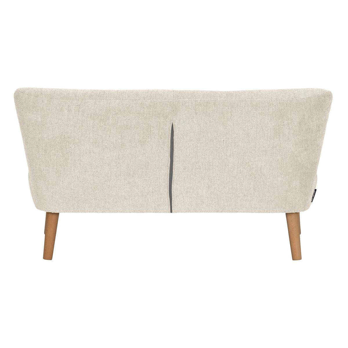 KINDERSOFA 2-Sitzer Katya Flachgewebe creme - Creme, Kunststoff (97/54/50cm) - 58aufmkessel
