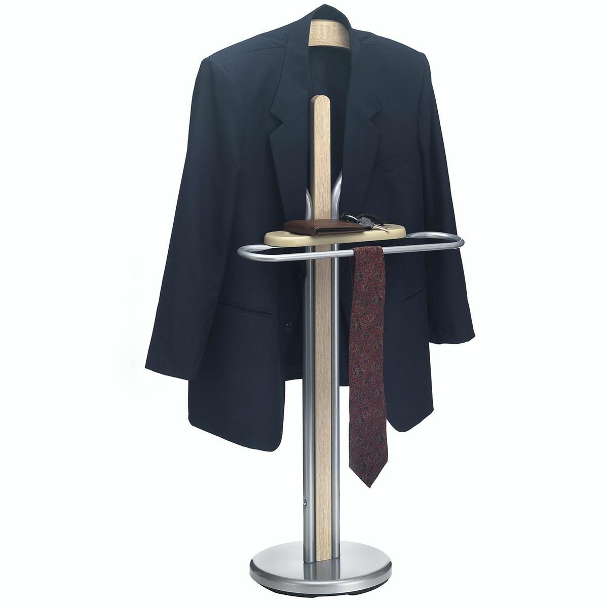 HERRENDIENER FABIO Sonoma Eiche - Sonoma Eiche, Metall (45/108/30cm) - IDIMEX