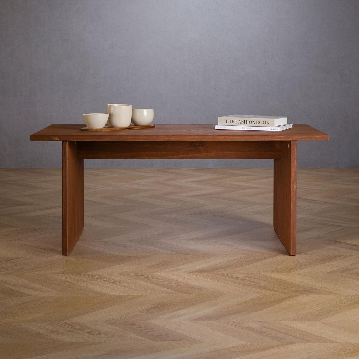 COUCHTISCH SALTO - Dunkelbraun, Holz (60/110/45cm) - IDIMEX