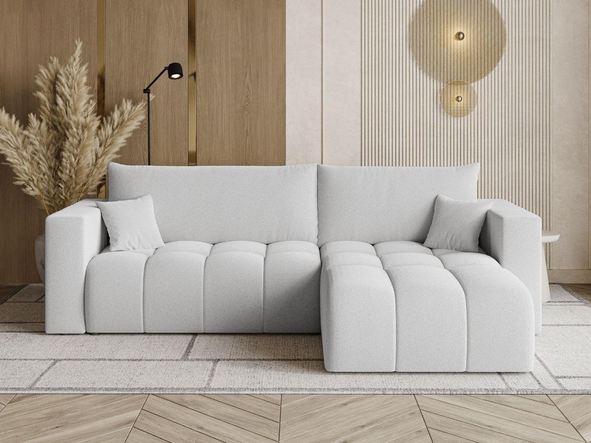 ECKSOFA Neva Grau - Grau, Holz/Textil (280/170cm) - Graingold