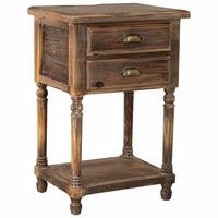 NACHTTISCH aus Holz, 49x38x73cm - Braun, Holz (48.5/72.5/38cm) - Wanderlust
