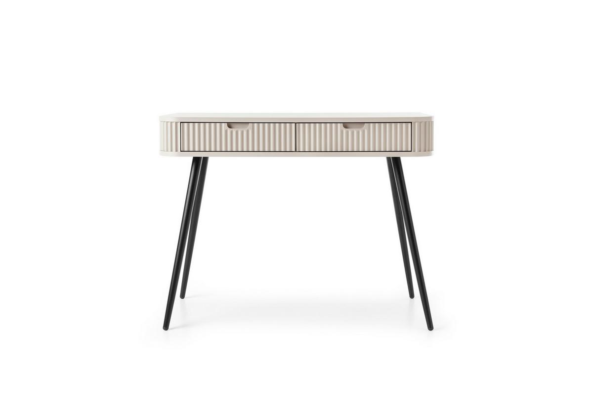 KONSOLENTISCH ZENZERO 103/80/49 cm mit Schubladen, Kaschmir - Kaschmir, Holzwerkstoff (49/103/80cm) - MASSENO