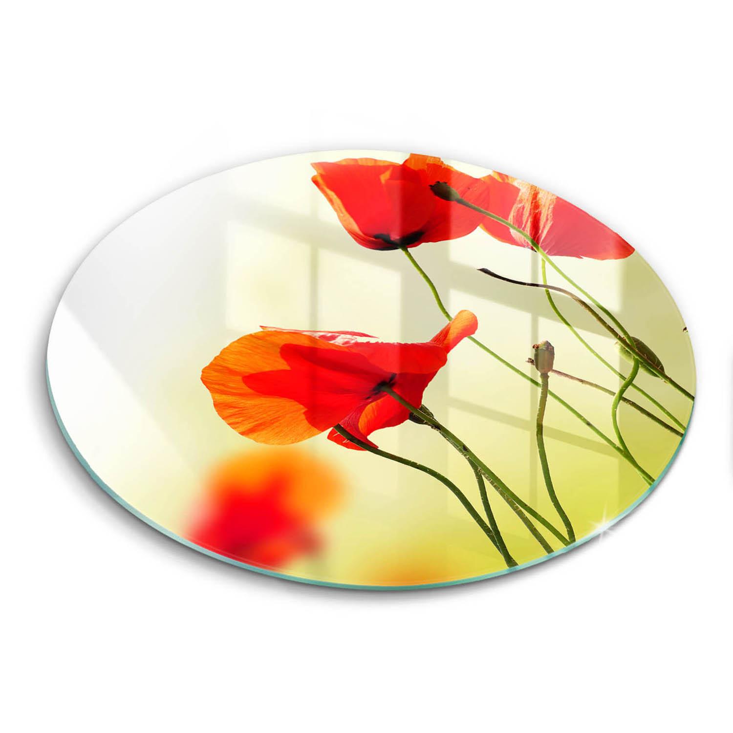 GLASPLATTE Ø 40 cm - Honig, Glas (40/40cm) - Wallfluent