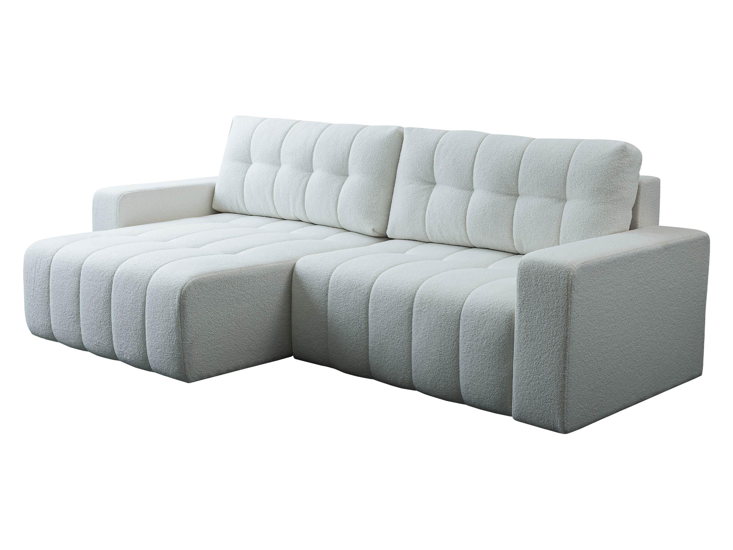 ECKSOFA Masone - Hellgrau/Schwarz, Holz/Kunststoff (245/143cm) - MIRJAN24