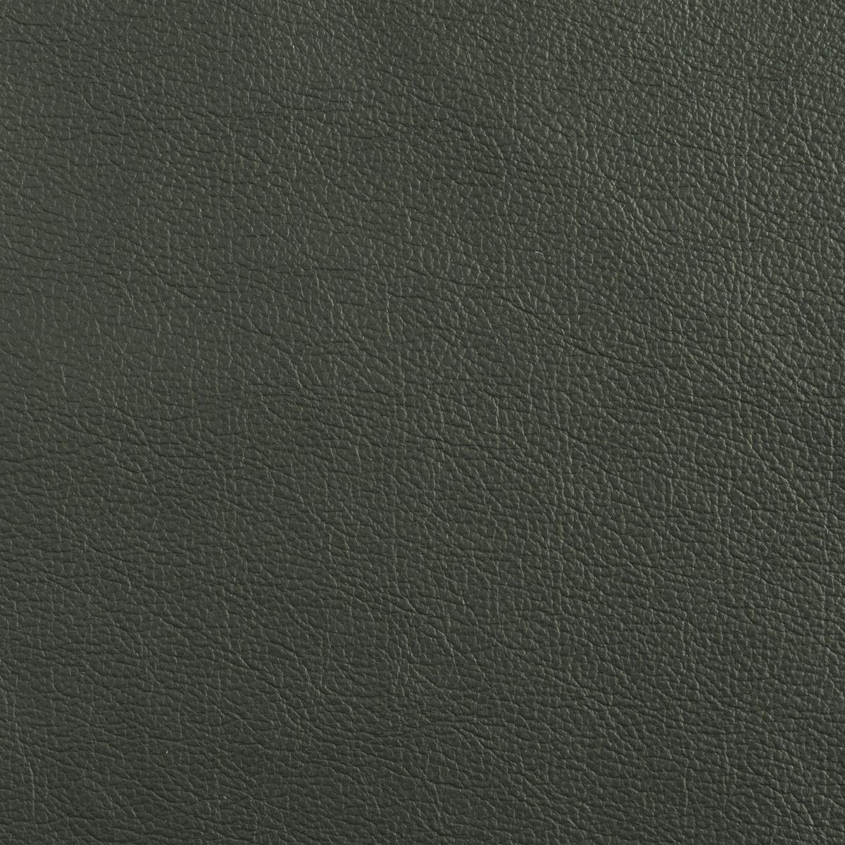 POLSTERHOCKER Kaylah Echtleder dunkelgrün - Dunkelgrün, Leder (28/28/40cm) - 58aufmkessel