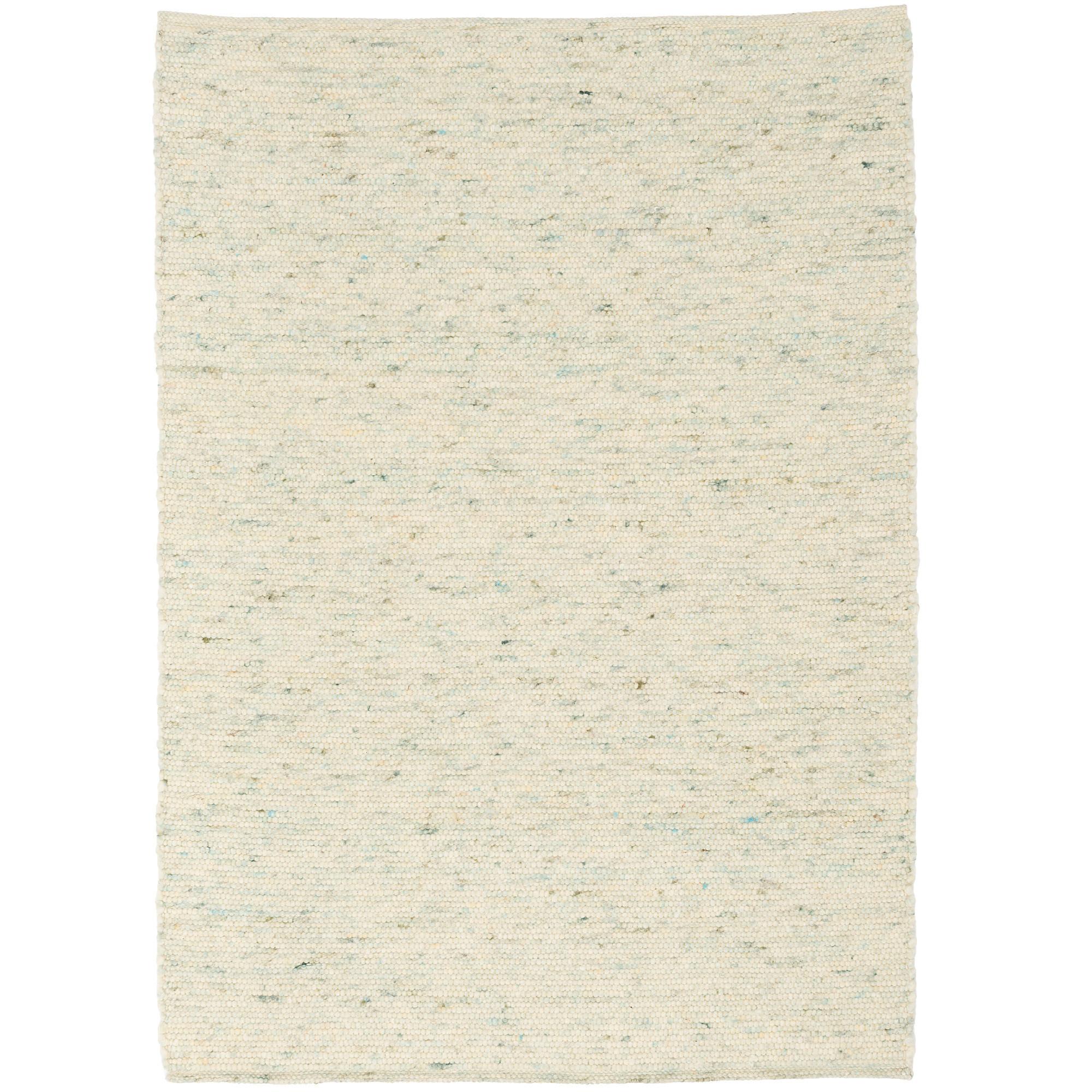 NATUR TEPPICH WOLLE NELSON MELIERT - Grün, Textil (190/290cm) - Pergamon