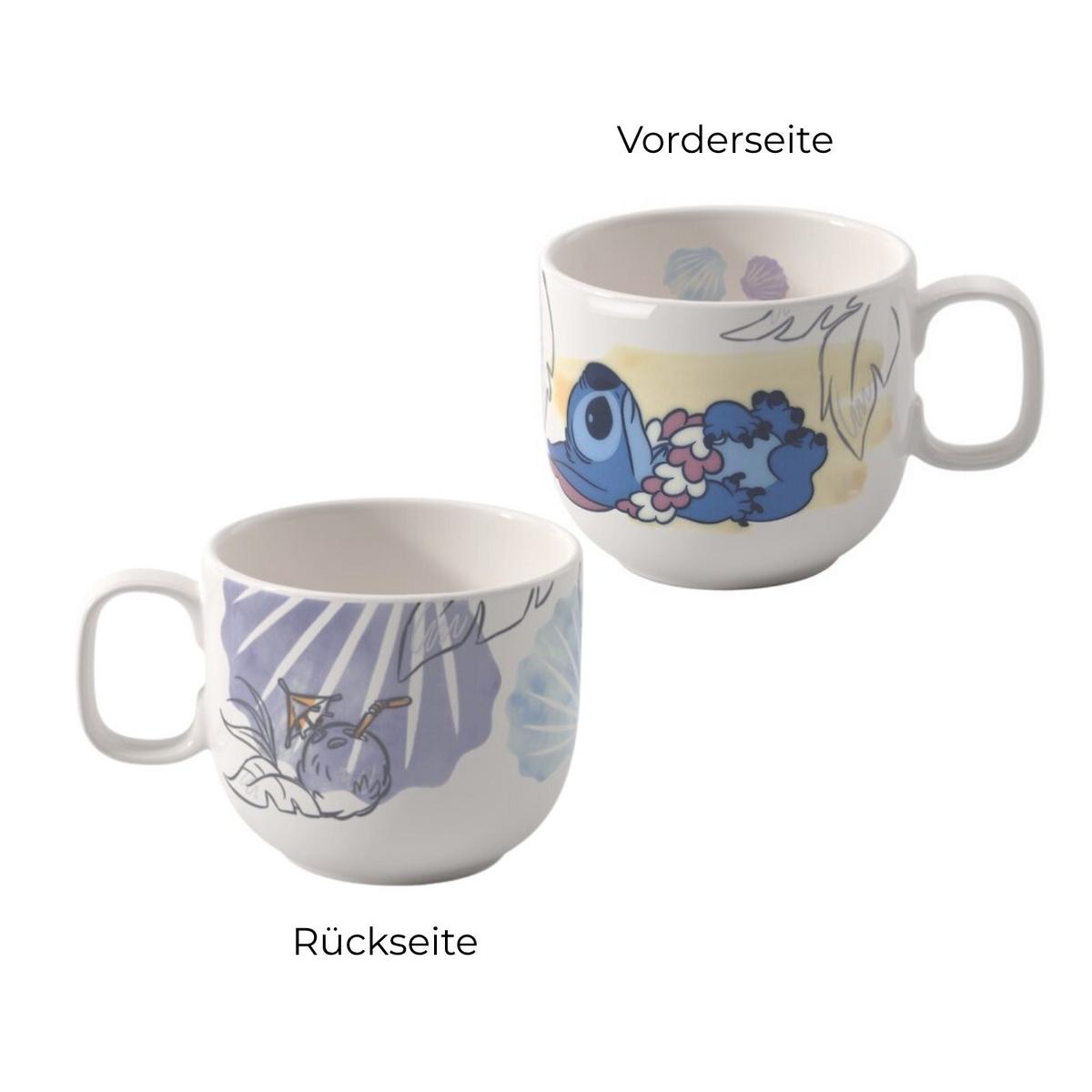 KINDERGESCHIRR-SET Disney Stitch bunt 7-tlg. - Multicolor, Keramik/Metall (2/2/2cm) - Villeroy & Boch