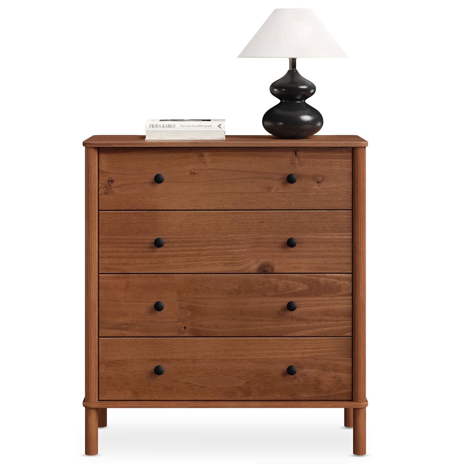 KOMMODE APOANA Kastanie - Kastanienfarben, Holz (90/99/40cm) - IDIMEX