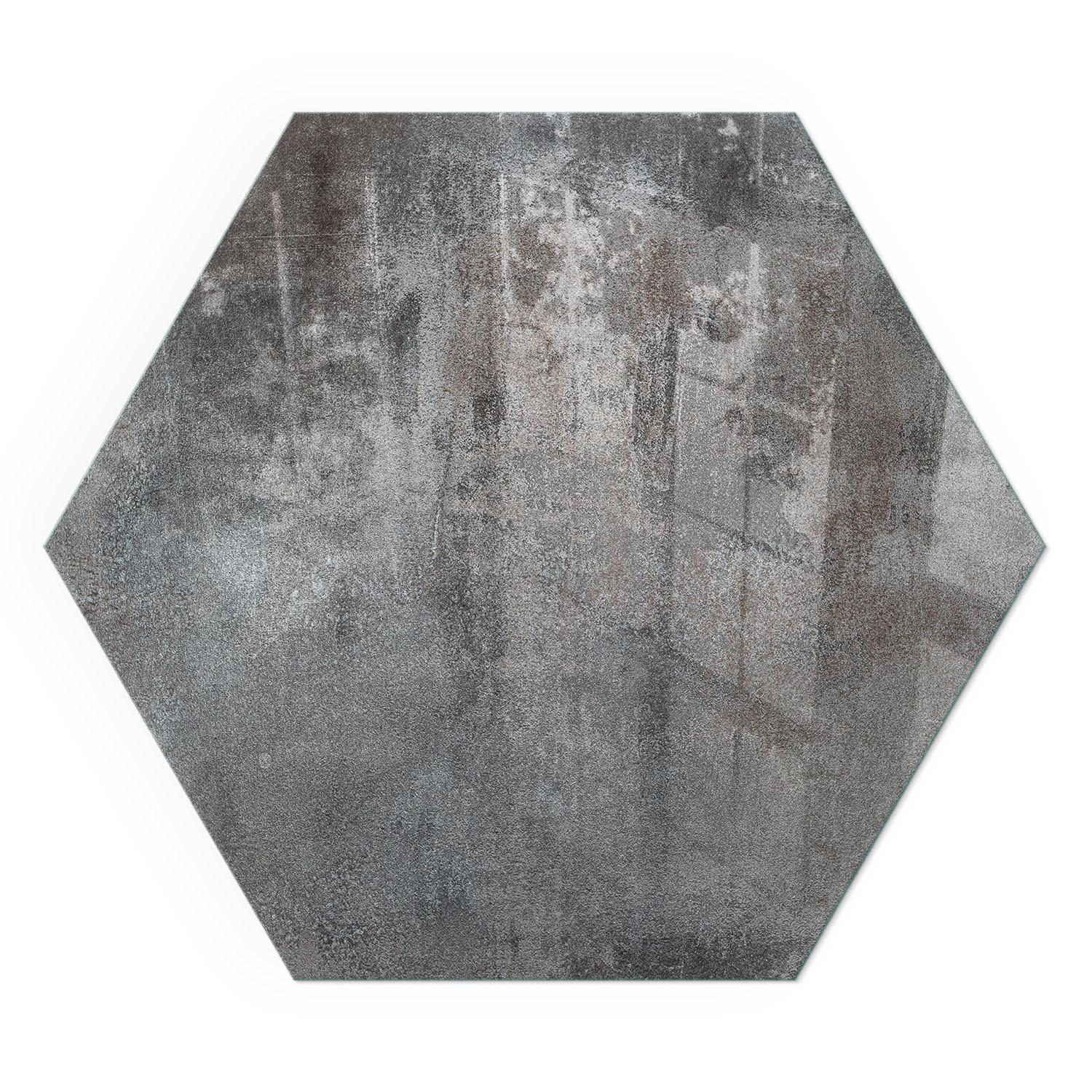 GLASPLATTE für Kamin h40 cm - Grau, Glas (40/40/0.4cm) - TULUP