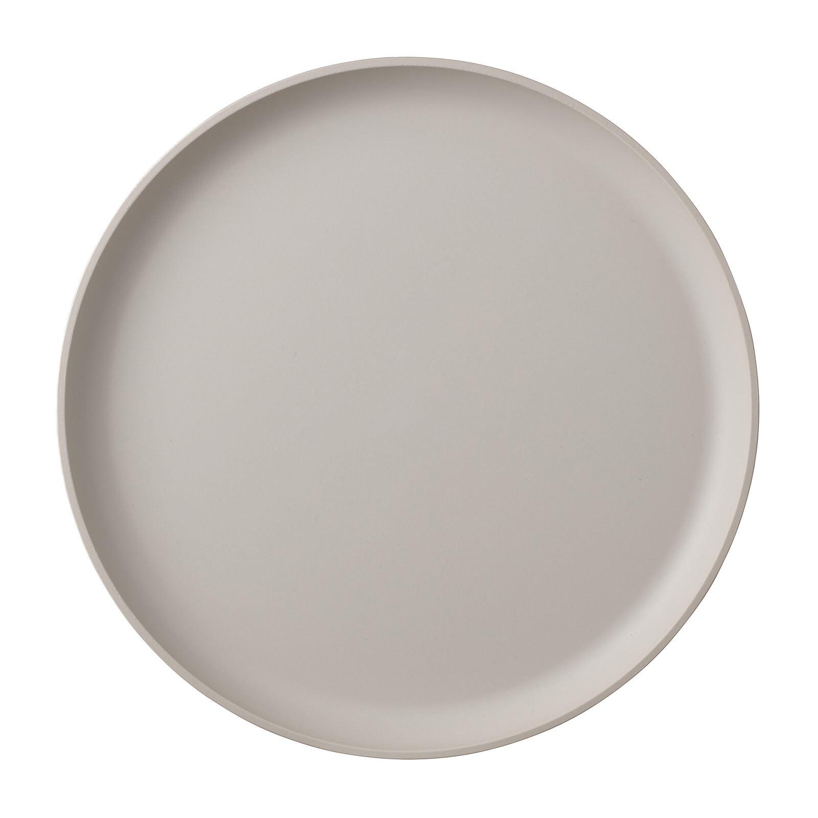 ESSTELLER Silueta Nordic White ø 26 cm - Weiß, Kunststoff (26cm) - Mepal