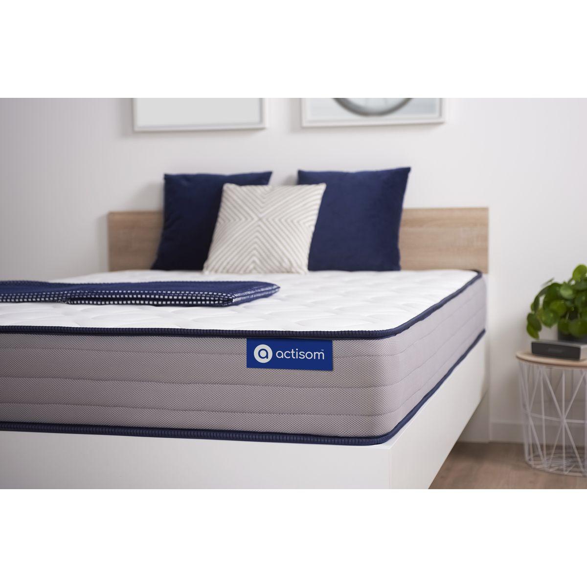MATRATZE Actilatex form Latex und Memory-Schaum 80 x 200 cm h3 - Weiß, Textil (80/200cm) - ACTISOM